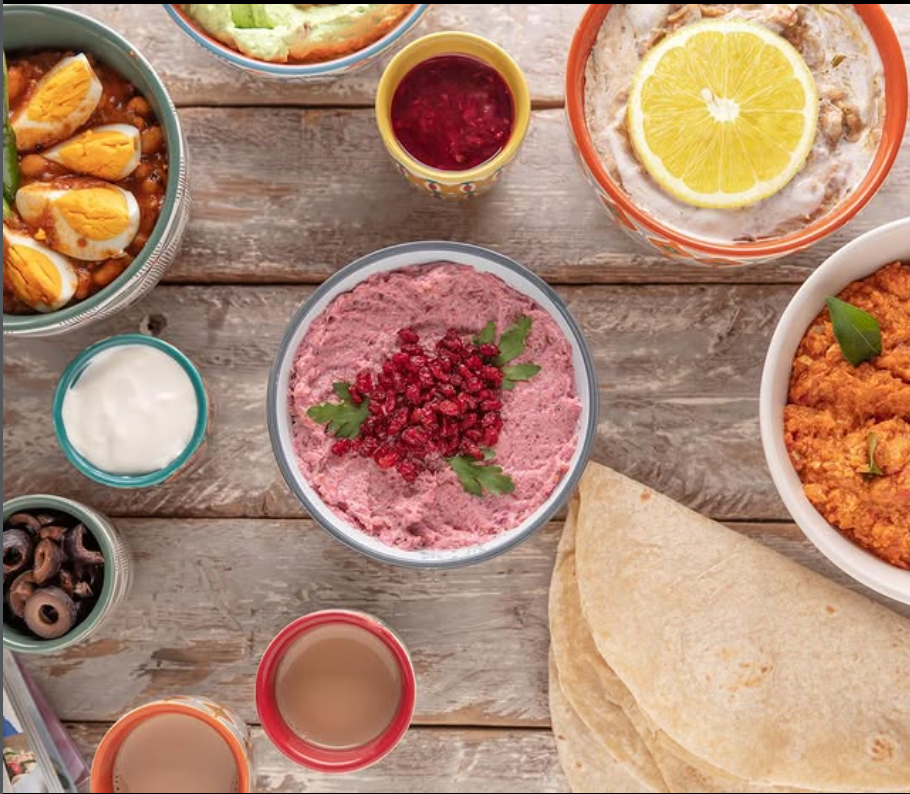 متبل الزهره والشمندر