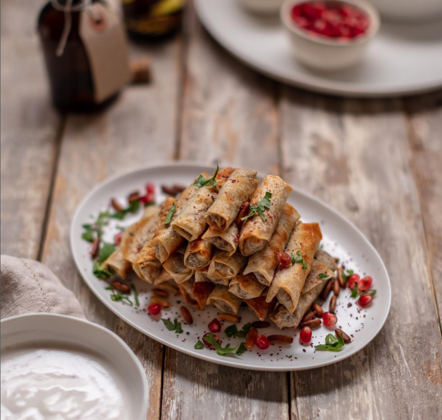 رولات المسخن اللذيذة